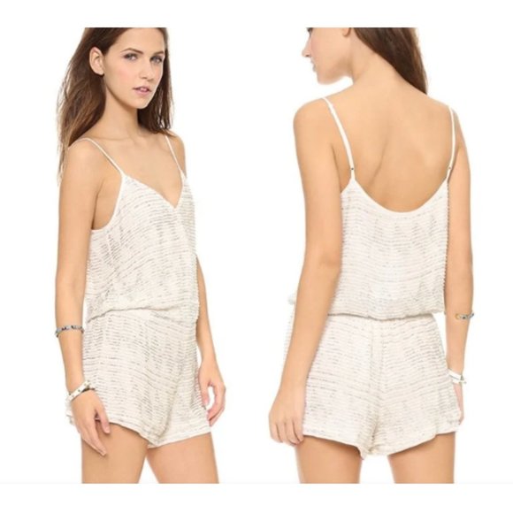 Parker Dresses & Skirts - NWT Parker ‘Harrison’ Embellished Beaded Sequin Romper
